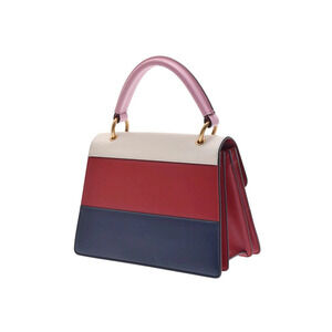 Gucci Bee Bag Strap Queen Margaret Tricolor Calf